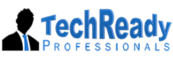 TechReady || Website Design. Computer Support. Logo