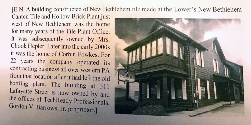 History 1 - TechReady Professionals - New Bethlehem PA